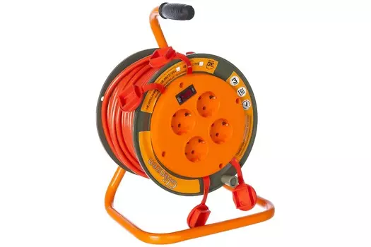 Аксессуар для садовой техники Glanzen EB-30-008 (на катушке, с/з, 4роз. 30м)