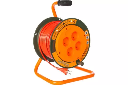 Аксессуар для садовой техники Glanzen EB-30-004 (на катушке, б/з, 4роз. 30м)