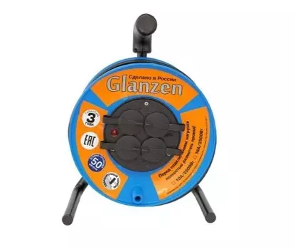 Аксессуар для садовой техники Glanzen EB-50-020 (на катушке, c/з, 4роз. 50м)