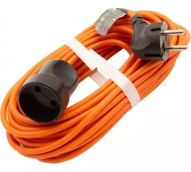 Аксессуар для садовой техники Сибртех ПВС, 10м, 3500 Вт (16А), 1 розетка, тип УХ16 б/з (95821) Удлинитель силовой