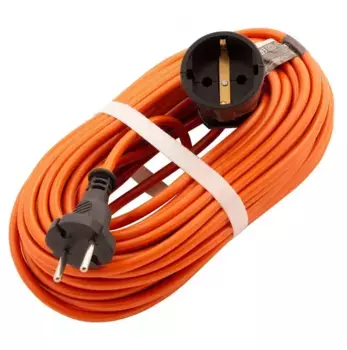 Аксессуар для садовой техники Сибртех ПВС,20м,1200 Вт (6А), 1 розетка, тип УХз6 б/з (95812) Удлинитель силовой