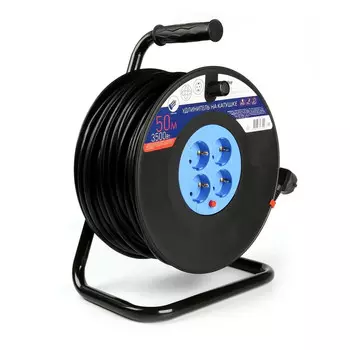 Аксессуар для садовой техники Smartbuy SBE-16-4-50-Z 4гнз. 50м, на катушке