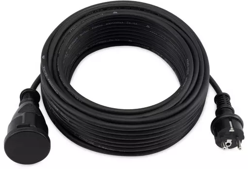 Аксессуар для садовой техники Starwind ST-PS1.20/FRB-16 черный (1розет. 20м, без катушки) Удлинитель силовой