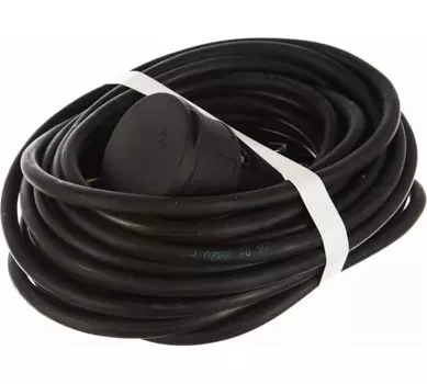 Аксессуар для садовой техники Зубр 55017-10 черный (1роз. 10м, без катушки) Удлинитель силовой