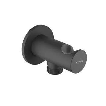 Аксессуар для смесителя Aquatek AQ2464MB шланговое подсоединение с держателем