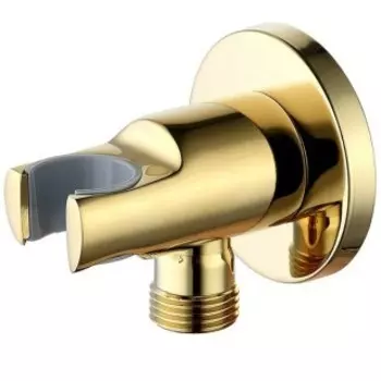 Аксессуар для смесителя Lemark LM4785G золото (шланговое подсоединение с держателем для душа)