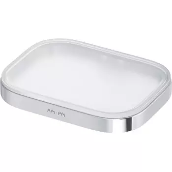 Аксессуар для ванной Am.Pm Func A8F34200 Стеклянная мыльница с настенным держателем