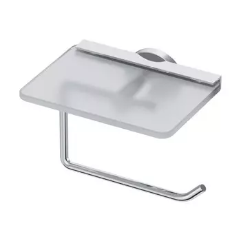 Аксессуар для ванной Am.Pm X-Joy A85A341500 Держатель для туалетной бумаги с полкой хром