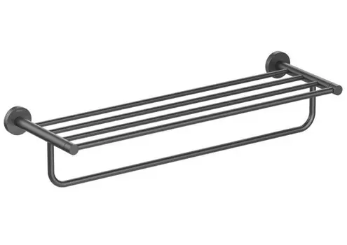 Аксессуар для ванной Aquatek ЕВРОПА AQ4115MB Полка для полотенец