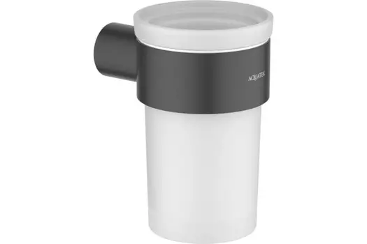 Аксессуар для ванной Aquatek ЛИРА AQ4427MB Стакан с держателем