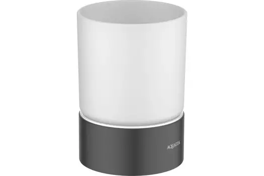 Аксессуар для ванной Aquatek ЛИРА AQ4428MB Стакан для зубных щеток