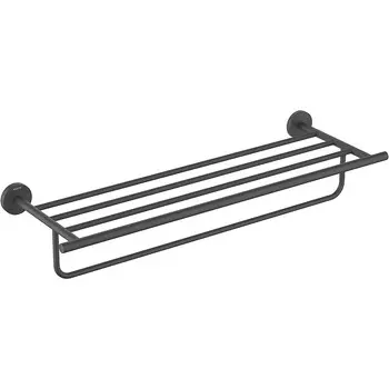 Аксессуар для ванной Aquatek ОБЕРОН AQ4215MB Полка для полотенец