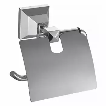 Аксессуар для ванной Azario ALTRE хром (AZ-96010) Бумагодержатель с крышкой