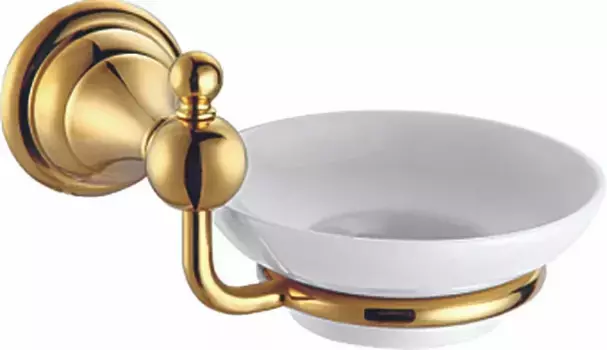 Аксессуар для ванной Azario ELVIA золото (AZ-91108G) Мыльница