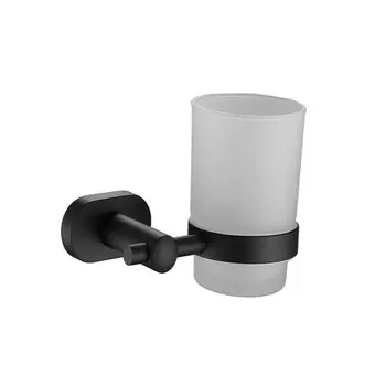 Аксессуар для ванной BELZ B90106 черный Стакан для ванной комнаты