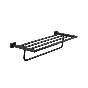 Аксессуар для ванной BELZ B90324 черный Полка для полотенец