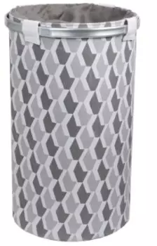Аксессуар для ванной Fixsen FX-1033A серая Корзина для белья