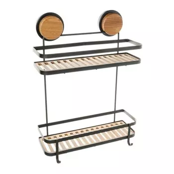 Аксессуар для ванной Fixsen Magic черная-дерево (FX-950B-2) Полка