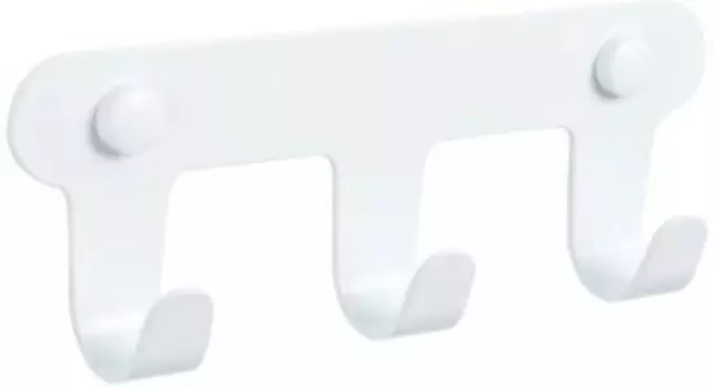 Аксессуар для ванной Fixsen PRACTICA FX-805W-3 Планка 3 крючка