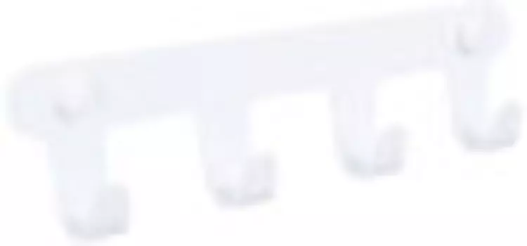 Аксессуар для ванной Fixsen PRACTICA FX-805W-4 Планка 4 крючка