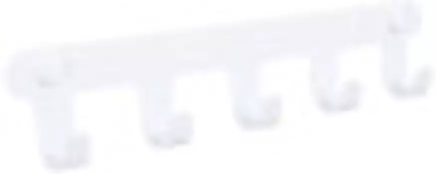 Аксессуар для ванной Fixsen PRACTICA FX-805W-5 Планка 5 крючков