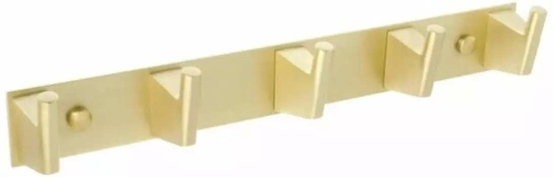 Аксессуар для ванной Fixsen Trend Gold FX-99005-5 Планка 5 крючков