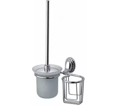 Аксессуар для ванной Haiba HB1510-1 хром Ёршик с держателем освежителя