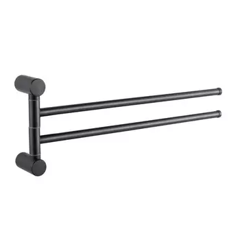 Аксессуар для ванной Haiba HB8412-7 черный Полотенцедержатель