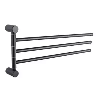 Аксессуар для ванной Haiba HB8413-7 черный Полотенцедержатель