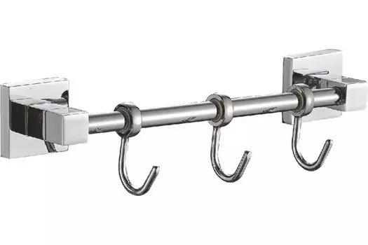 Аксессуар для ванной Haiba HB8615-3 Планка 3 крючка