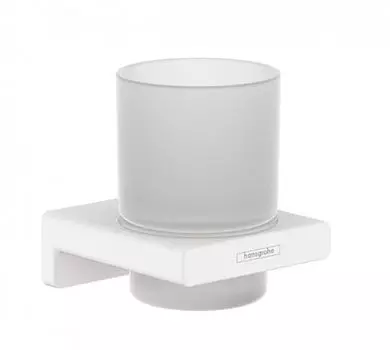Аксессуар для ванной Hansgrohe AddStoris 41749700 Стакан матовый белый