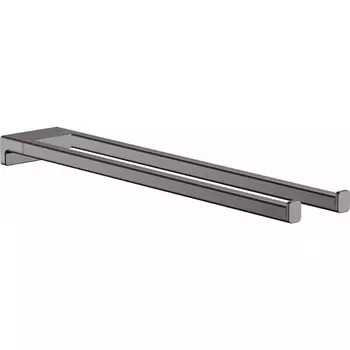 Аксессуар для ванной HansGrohe AddStoris 41770340 черный хром Полотенцедержатель