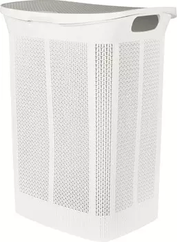 Аксессуар для ванной Keeplex Ajur 50л белое облако Корзина для белья (KL410111048)