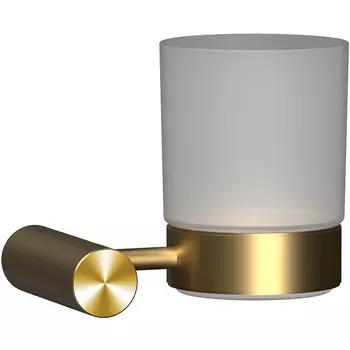 Аксессуар для ванной Raiber RPG-80007 матовое золото Стакан