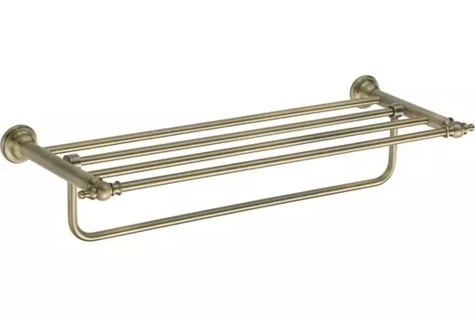 Аксессуар для ванной Rose RG1108Q бронза Полка для полотенец