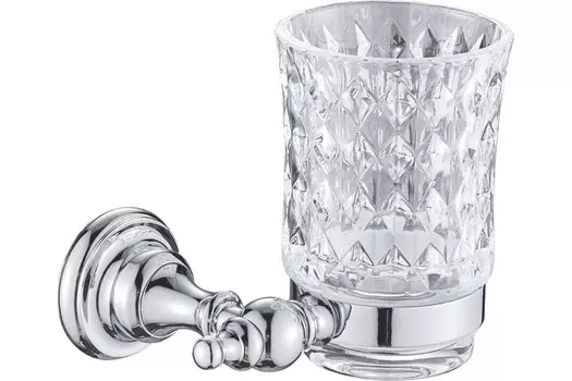 Аксессуар для ванной Rose RG1112 хром Стакан