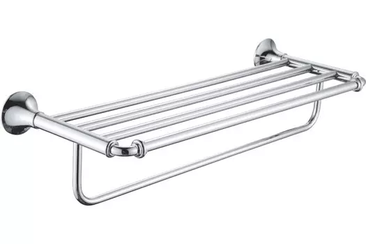 Аксессуар для ванной Rose RG1208 хром Полка для полотенец