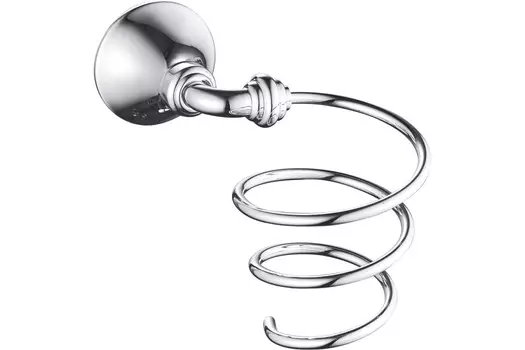 Аксессуар для ванной Rose RG1235 хром Держатель фена