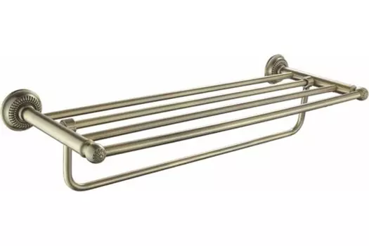 Аксессуар для ванной Rose RG1408Q бронза Полка для полотенец