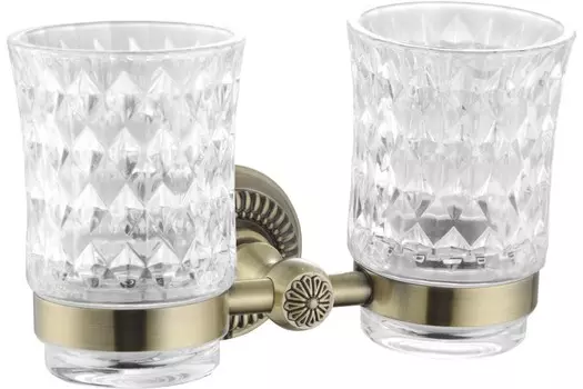 Аксессуар для ванной Rose RG1422Q бронза Стакан двойной