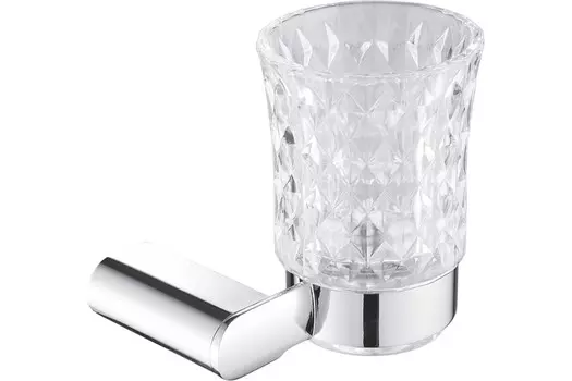 Аксессуар для ванной Rose RG1712 хром Стакан