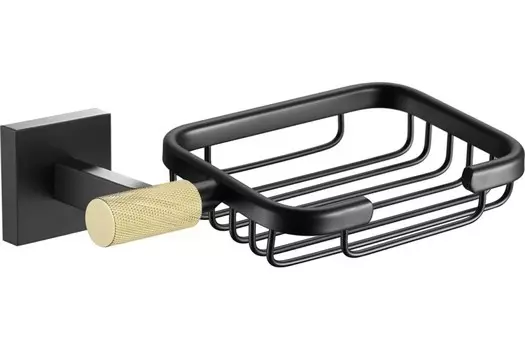 Аксессуар для ванной Rose RG3004H черный Мыльница