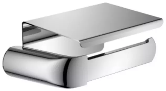 Аксессуар для ванной Rush Flores FL08111B Бумагодержатель с крышкой