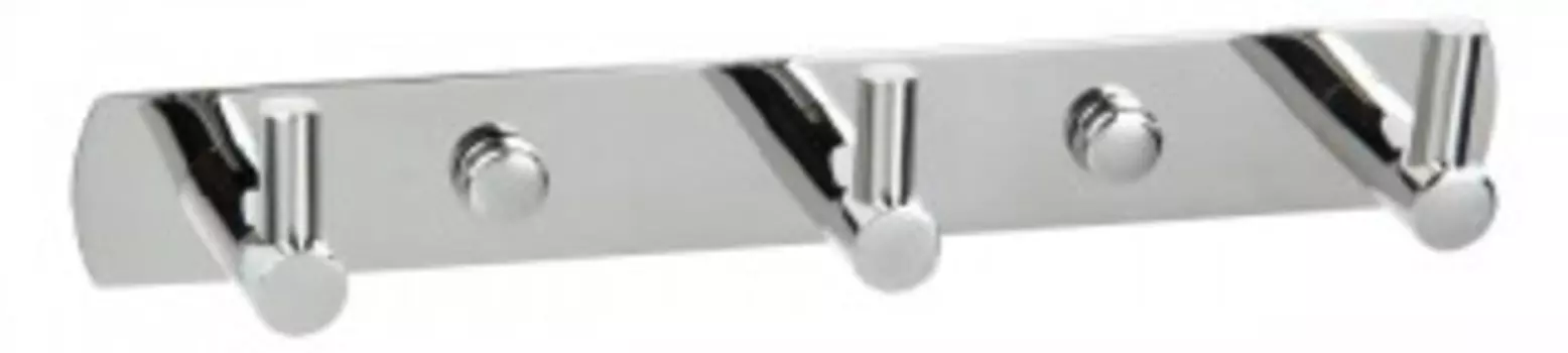 Аксессуар для ванной Рыжий Кот SSA-042-3 нерж.сталь (310789) Вешалка с 3-мя крючками