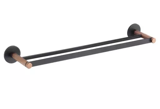 Аксессуар для ванной Savol S-002148HD черный/бронза Полотенцедержатель