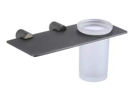 Аксессуар для ванной Savol S-002158Q графит Стакан для зубных щеток