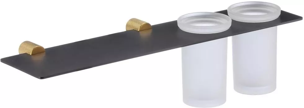 Аксессуар для ванной Savol S-002168HB Держатель двух стаканов