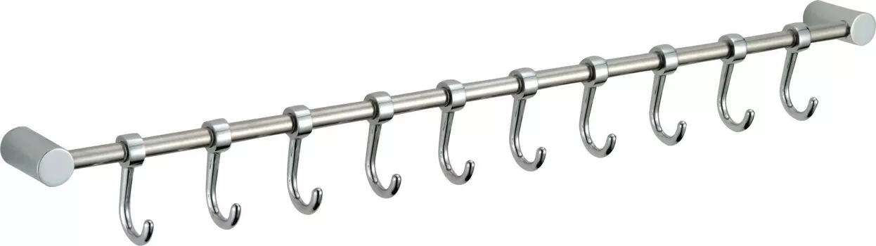 Аксессуар для ванной Savol S-006210 Планка с крючками (10 крючков)