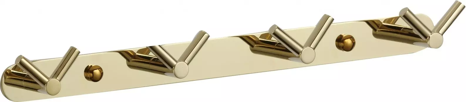 Аксессуар для ванной Savol S-007224B Планка с крючками (4 крючка)