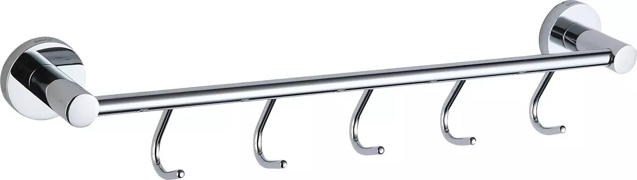 Аксессуар для ванной Savol S-008775 Планка с крючками (5 крючков)
